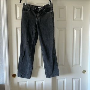 black boyfriend jeans, size - 27